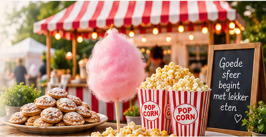 Funfoodkraam met bediening